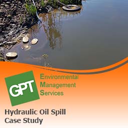 Exeter oil spill clean up