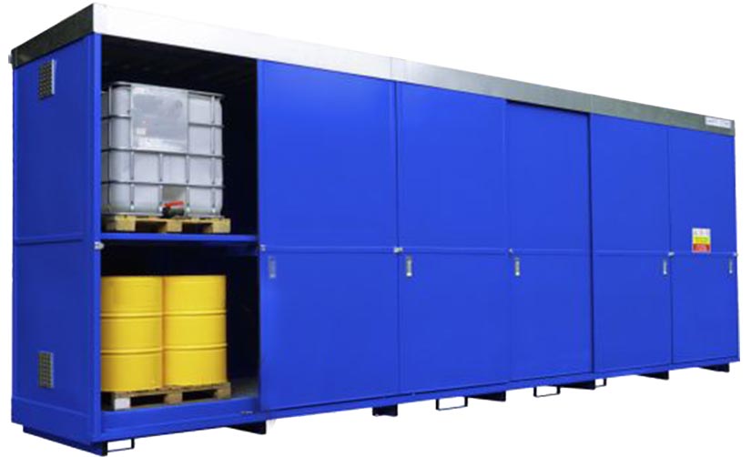 12 IBC bulk storage unit